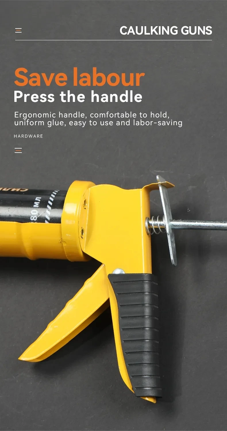 Lit Professional Sealant Caulking Gun For Hand Tools Sealant Metal