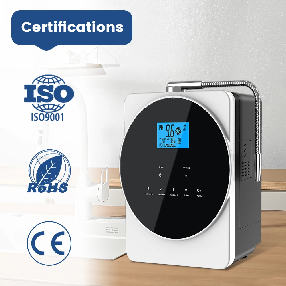 Kangen Water Machine Alkaline Water Ionizer with 5/7/11 Plates