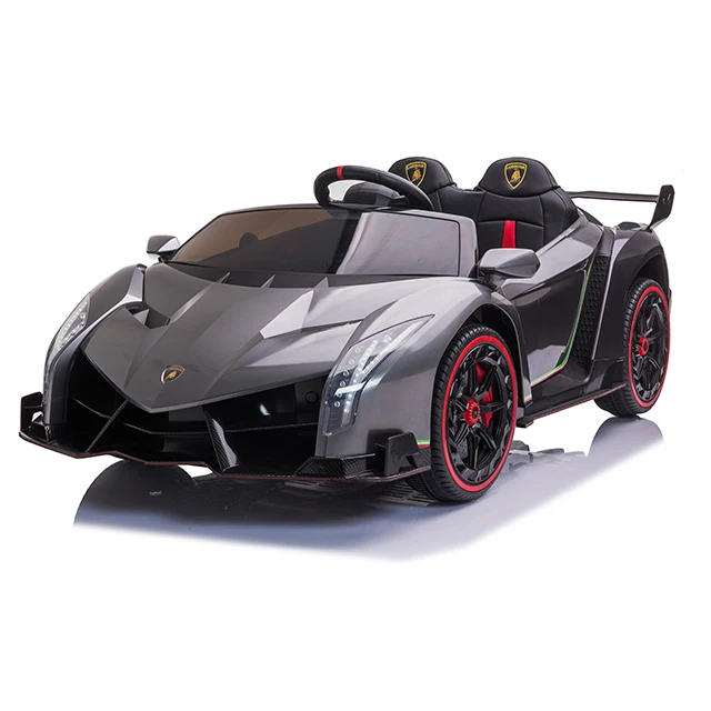 ライセンス付き Lamborghini Veneno 12V 乗用スポーツカー 子供用 2シート