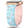 light blue and pink
