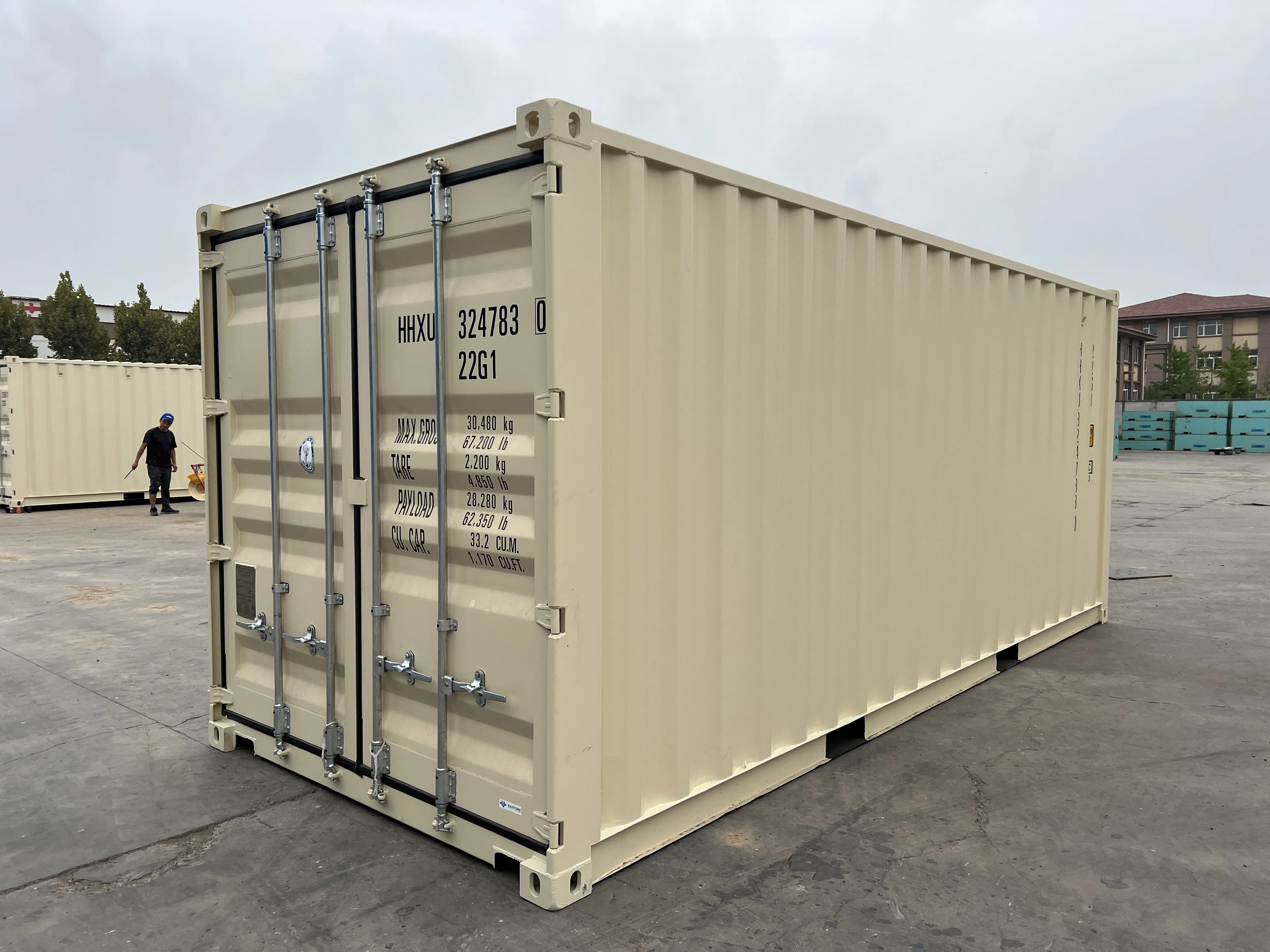 High Quality 20GP One-Way Standard Shipping Container 20ft Capacity ...