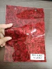 สีแดงเงา ฐานสีเงิน