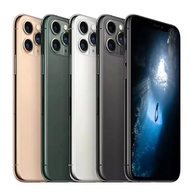 Used Smart Mobile Phone for iphone 11pro 64G 256G  512G Original Unlocked Smart Cell Phones for iphone 11  90%new