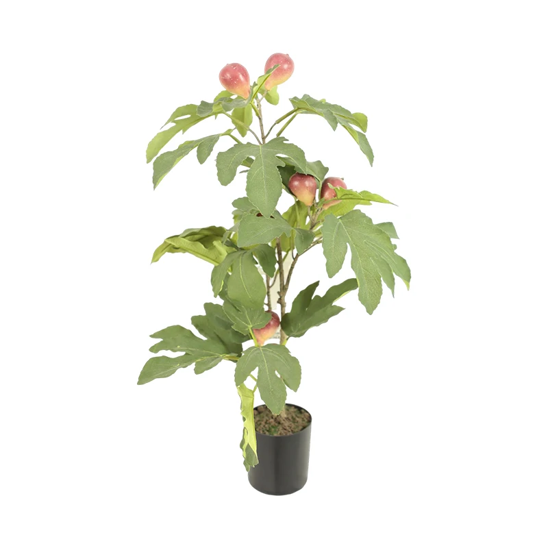 Home Accessories Artificial Indoor Trees Mix Color Artificial Fiddle