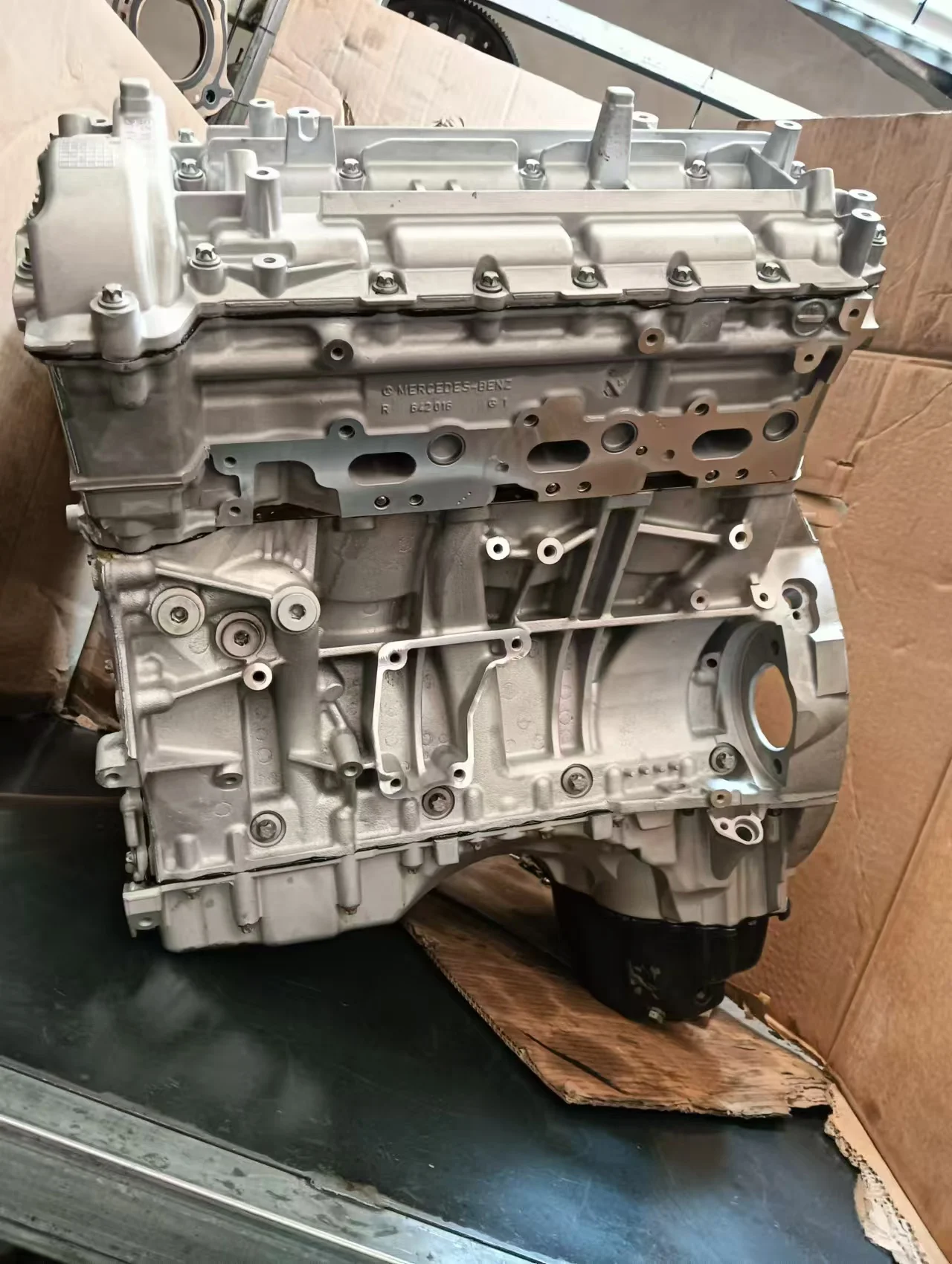 OM642 Long Block Cylinder Assy Bare Motor for Mercedes-Benz ...