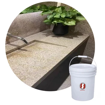 New Fashion Washed Stone Resin Natural Colored Stone Wash Paints Liquid Coating for Floor and Wall Coloring Art Stone Effect