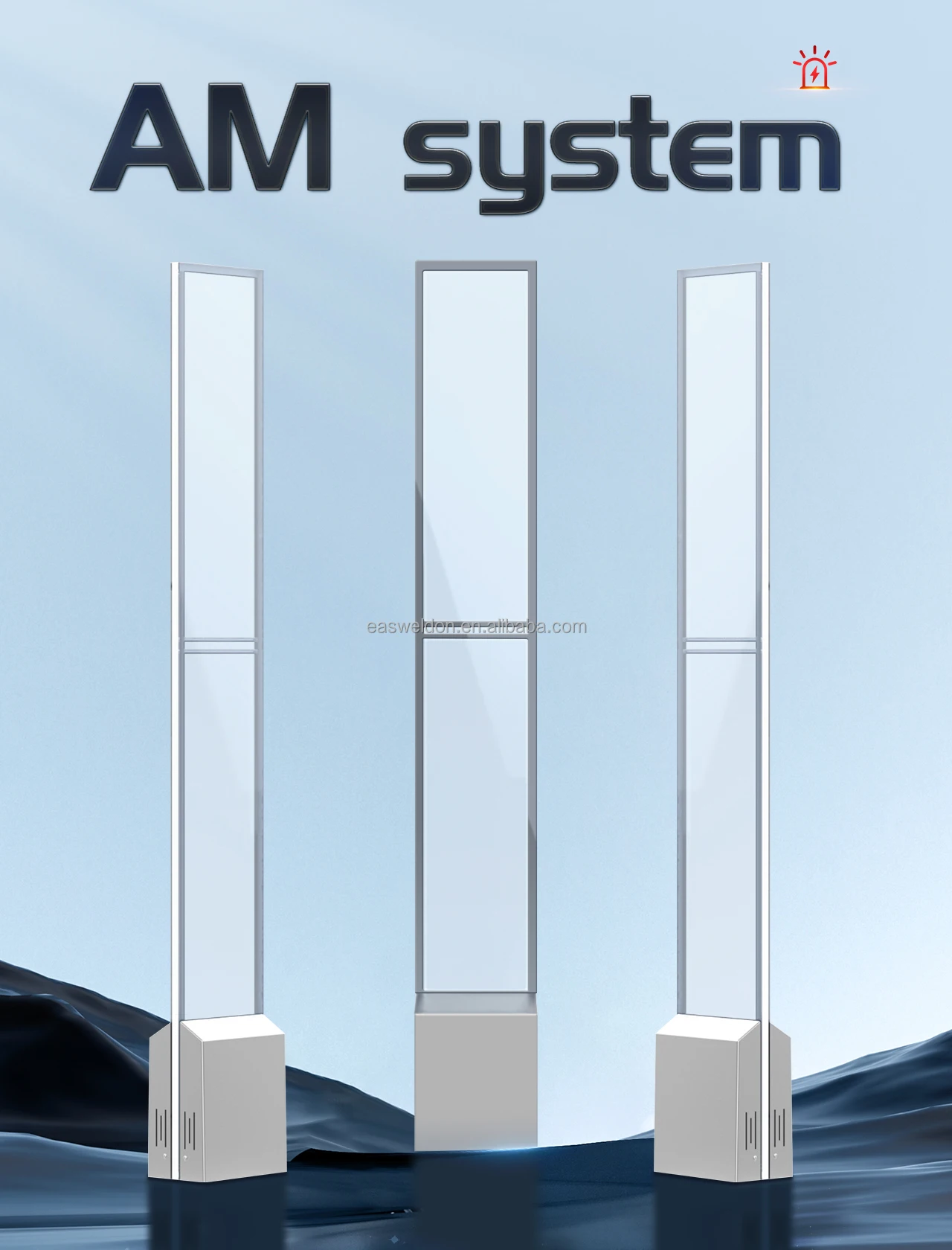 Security AM 58KHz Eas System Sensors Super Market EAS System Antenna for Anti-theft Devices