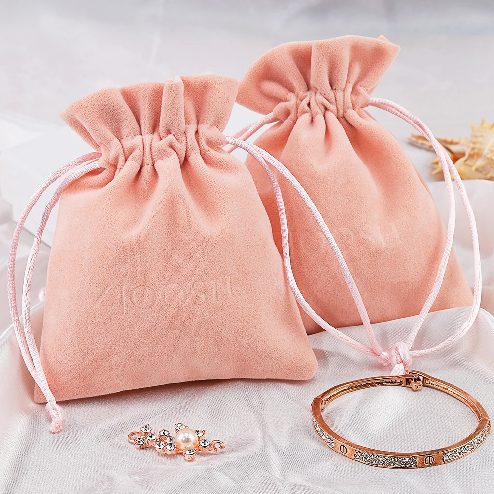 Buy Wholesale China Luxury Gift Pink Velvet Drawstring Bracelet Jewelry  Packaging Perfume Pouch Bag & Custom Velvet Perfume Bag at USD 0.26