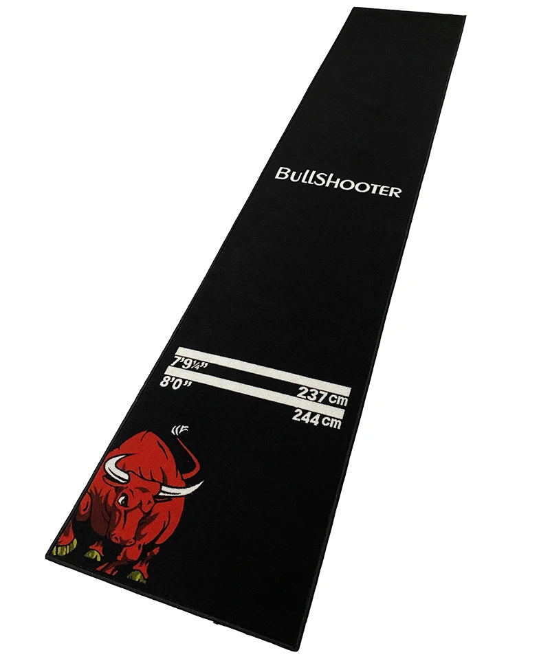 Hot Popular Indoor Nylon Rubber Floor Throwing Dart Mat With Long