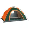 orange +green camping Tent
