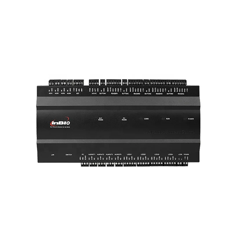 Biometric Fingerprint Access Control 4 Door Access Controller with Power Adapter Box InBIO460