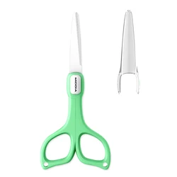 2 дюйма ПП ручка Нарезки Пищевых Продуктов Кухонные столовые приборы из циркониевой керамики салат детские ножницы