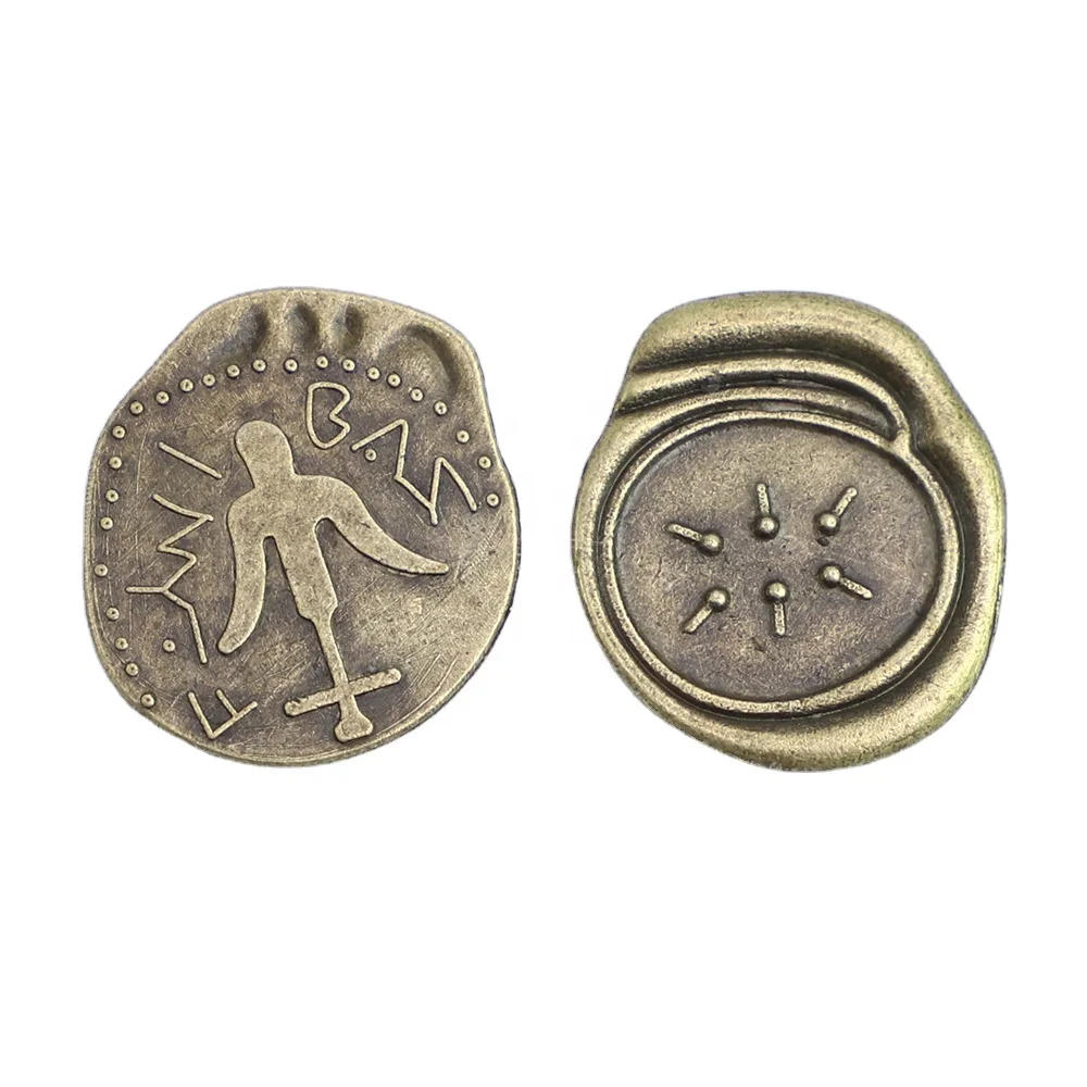 宗教的複製未亡人のダニコイン鋳造技術とダイカット印刷を備えた金属アートワーク