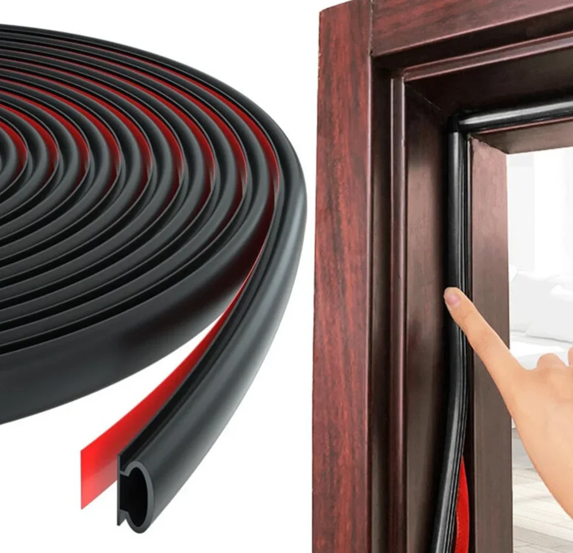 Heat and Cold Resistant and Long Life Rubber TPE Door and Window Rubber Seal Strip / Door Frame Anti-collision Seal