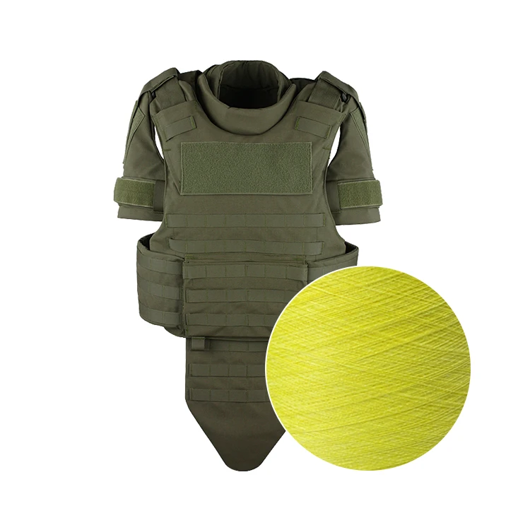 Оптовая продажа устойчивый к порезу материал для одежды прочная мета-арамидная пряжа из арамидного