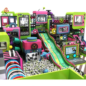 Slide Theme Indoor Playground Softplay Equipment Toddler Indoor Playground for Kids by Zhongyi Amusement