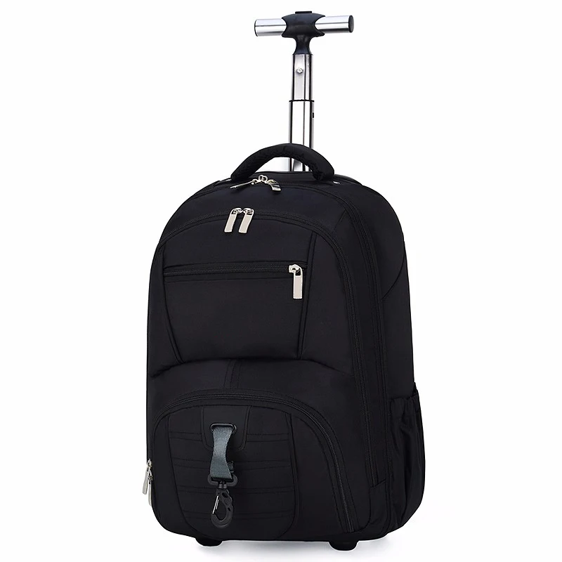 Rolling Backpack Wheeled Laptop Backpack Bag Multifunction High School
