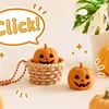 Porte-clés Bouton Panier de Citrouille [Un Pièce]