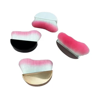 customizable Dry Shampoo brush Plastic Handle Blush powder Vegan concealer brush makeup brushes Factory Price