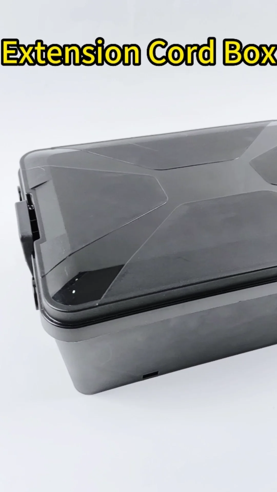 Outdoor Extension Cord Safety Cover Protect Outdoor Outlet Weatherproof Connection Enclosure