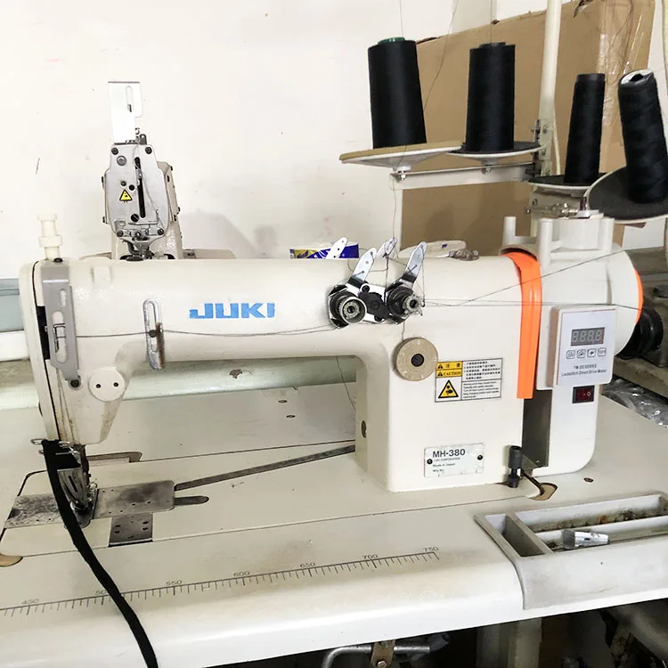 JUKI MH380 chainstitch double needles Sewing Machine second hand