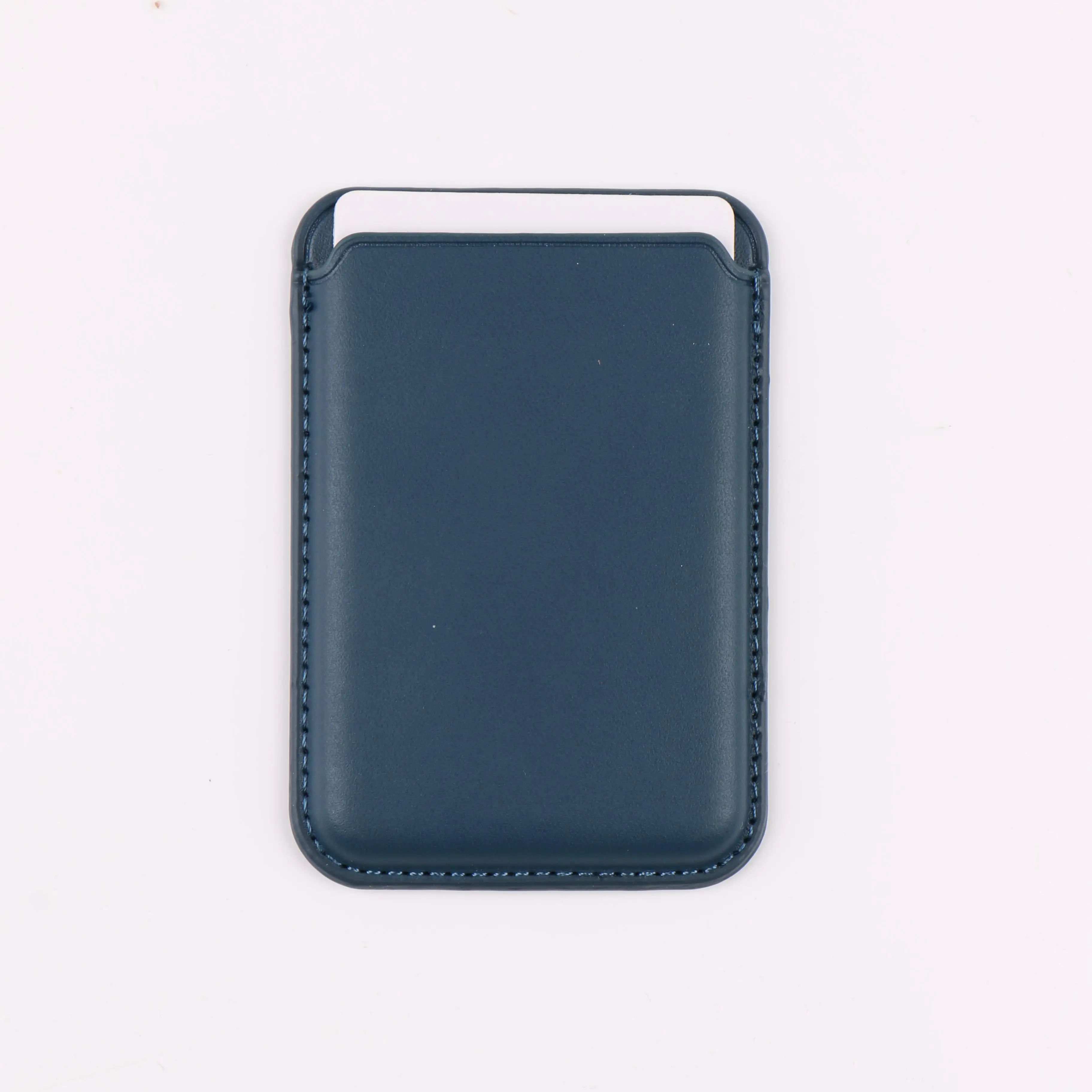 Fashion PU Leather Recycled Money Clip Magnetic Card Holder Mini Wallet Purses for Men and Women