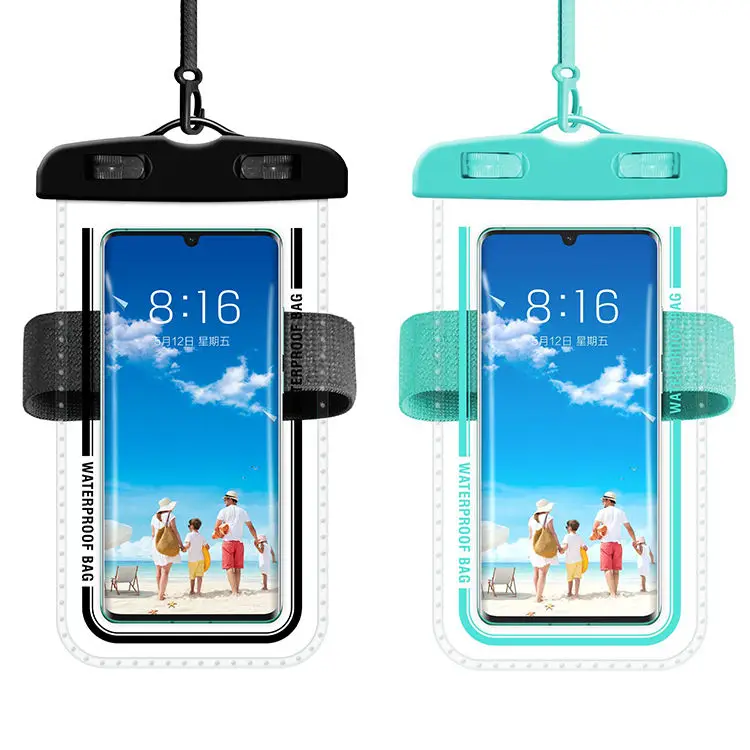 Heavy Duty Waterproof Phone Pouch Case for iPhone 17 16 15 Pro Max S25 ULTRA Water Proof Cell Phone Dry Bag Beach Protector