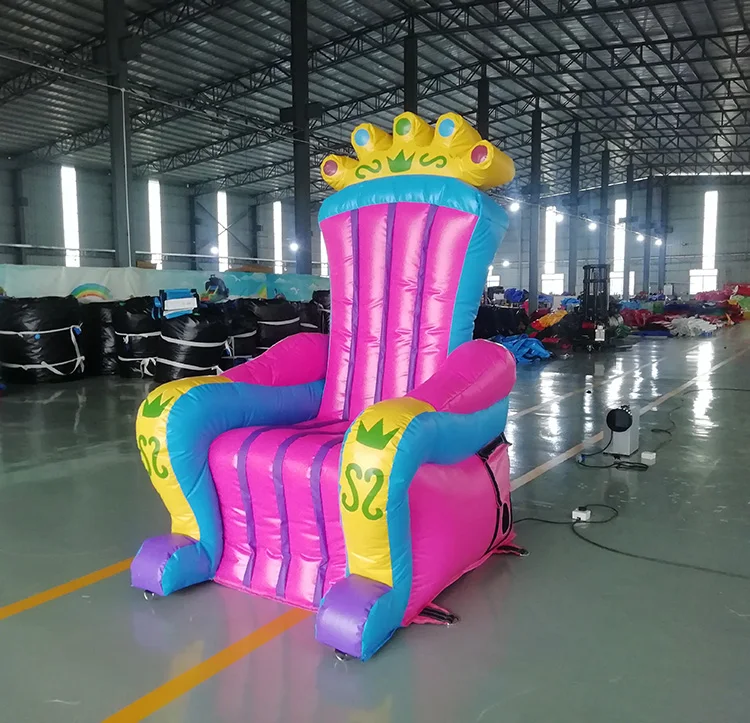 Princess Inflatable Throne Chair/queen Throne Chair Inflatable Birthday