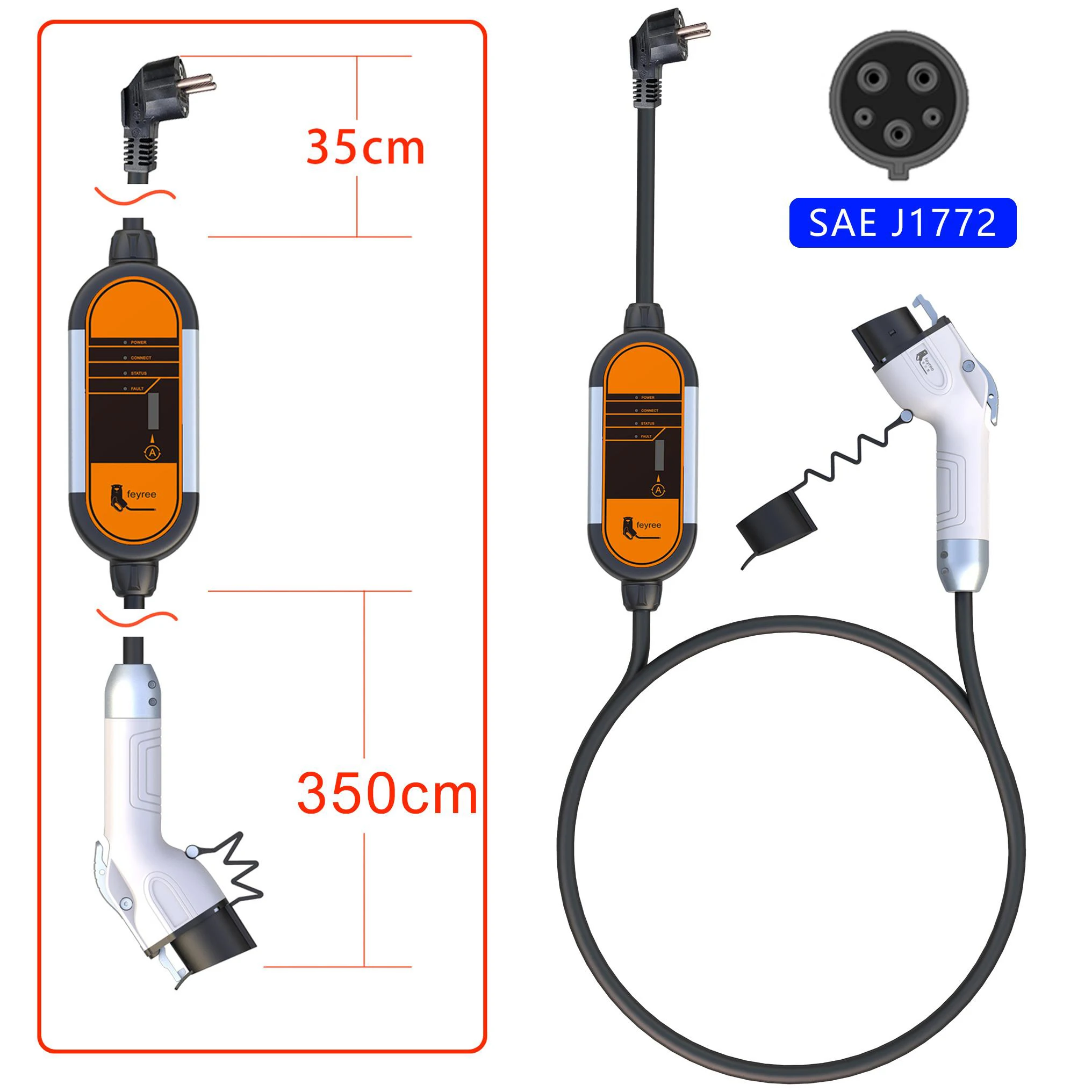 Feyree Best Price Dlb Ev Adapt Ev Charger Module Type 1 J1772 Electric ...