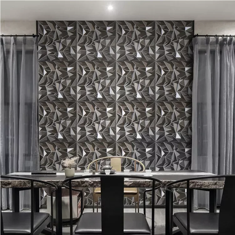 Home Interior Modern Design Decorative Pvc 3d Diamond Wall Panel - Buy ...