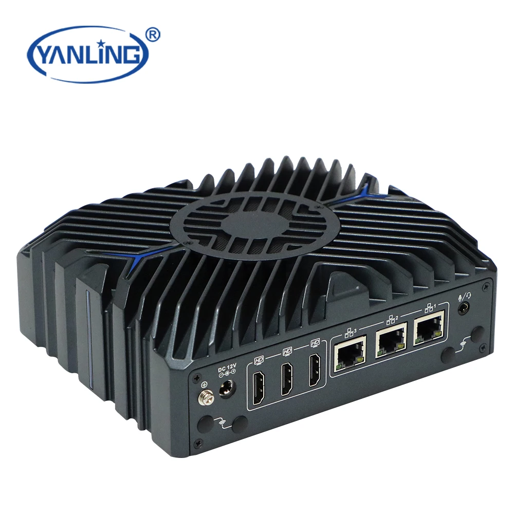 新型NUC PC N3322 Linuxファンレス産業用AIコンピュータミニPC Intel