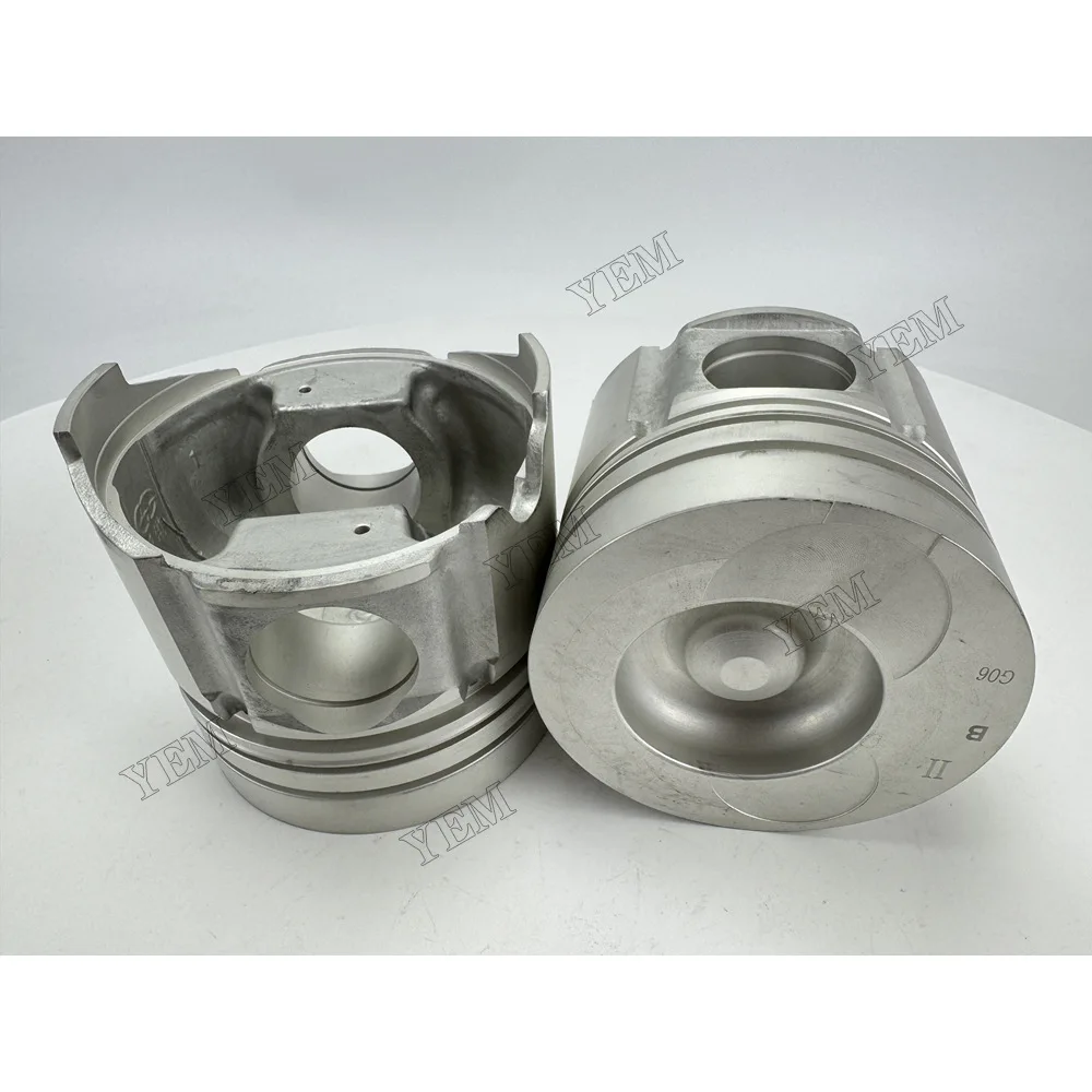 Piston With Pin and Circlip for YANGDONG Y4105D Standard Size Engine Parts 3