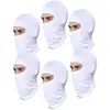 6 Pack Diy Ski Mask Balaclava - White