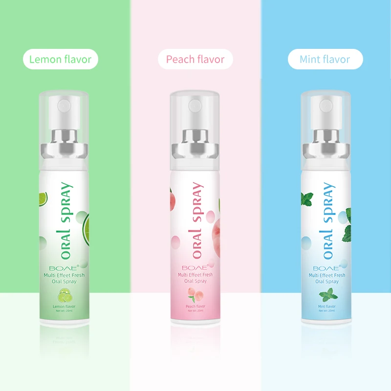 MELAO Portable Oral Freshener Disposable English Package Spray Oral Spray to Freshen Your Breath Mouth Spray for Bad Breath Spra