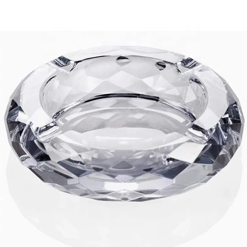 С украшением в виде кристаллов для пепельница стеклянная пепельница для сигарет