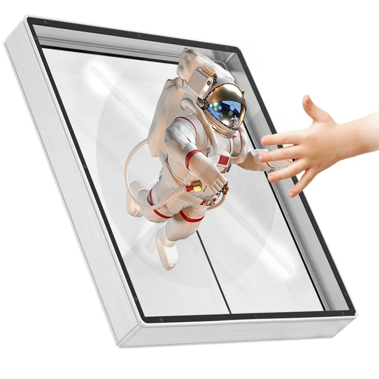3D Hologram Projector Display Adverting Fan Density Rotating Image Hologram 3d Led Fan 3d Hologram Fan with Show Case