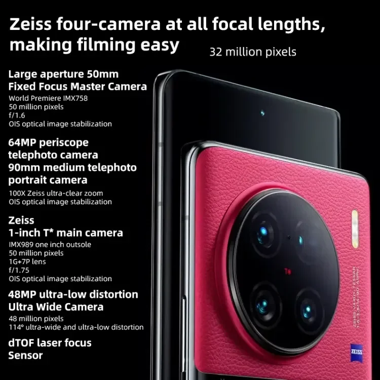 Vivo X90 Pro+ Plus 5g Smartphone - Advanced Camera & Battery