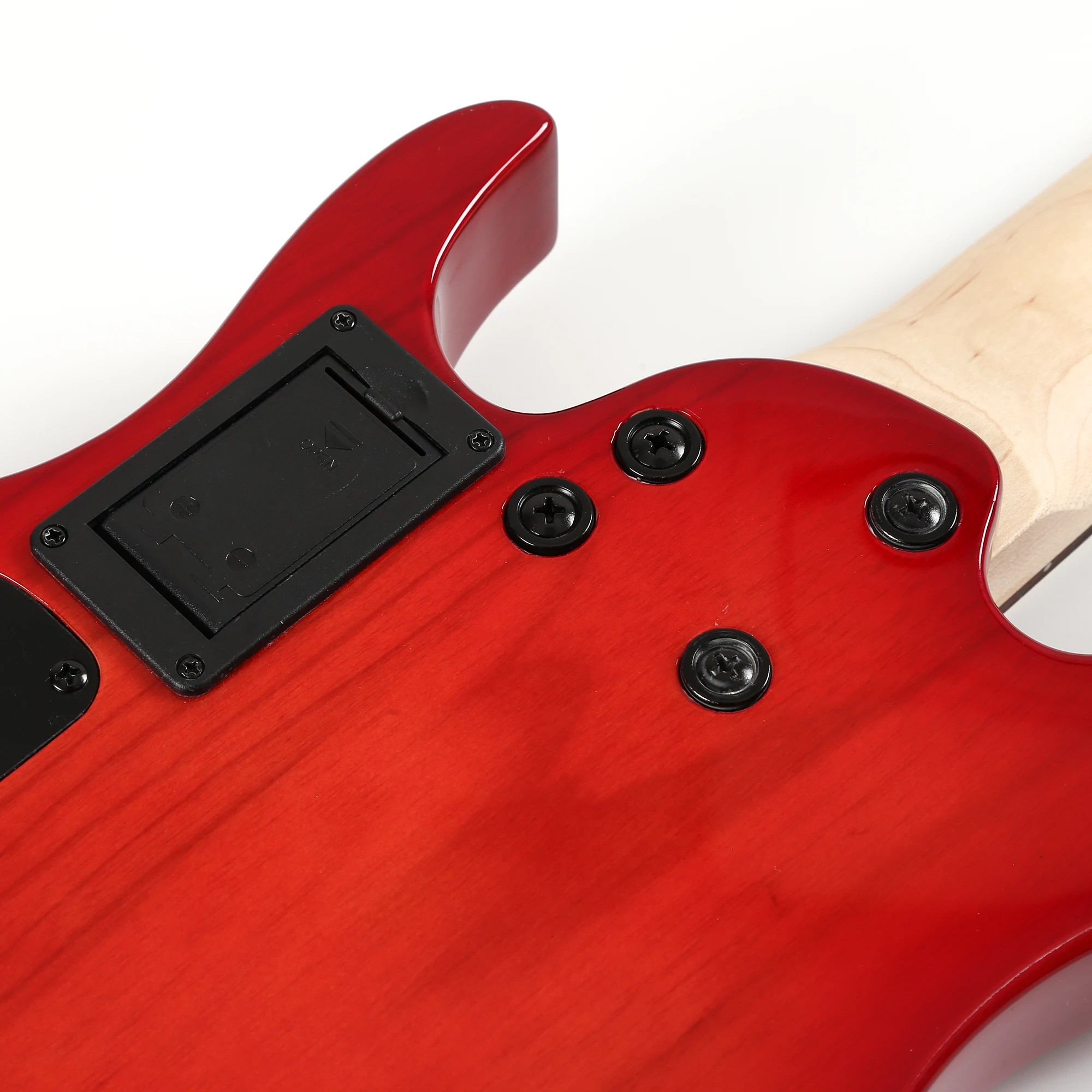 MiNi 4string ukulele electric bass with red color MiNi 4string ukulele electric bass with red color