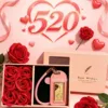 Boîte à fleurs en forme de cœur pour femme