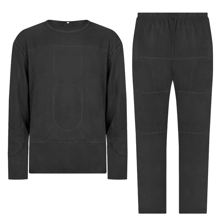 Savior Cold Weather Black Cotton Breathable Soft Knit Base Layer