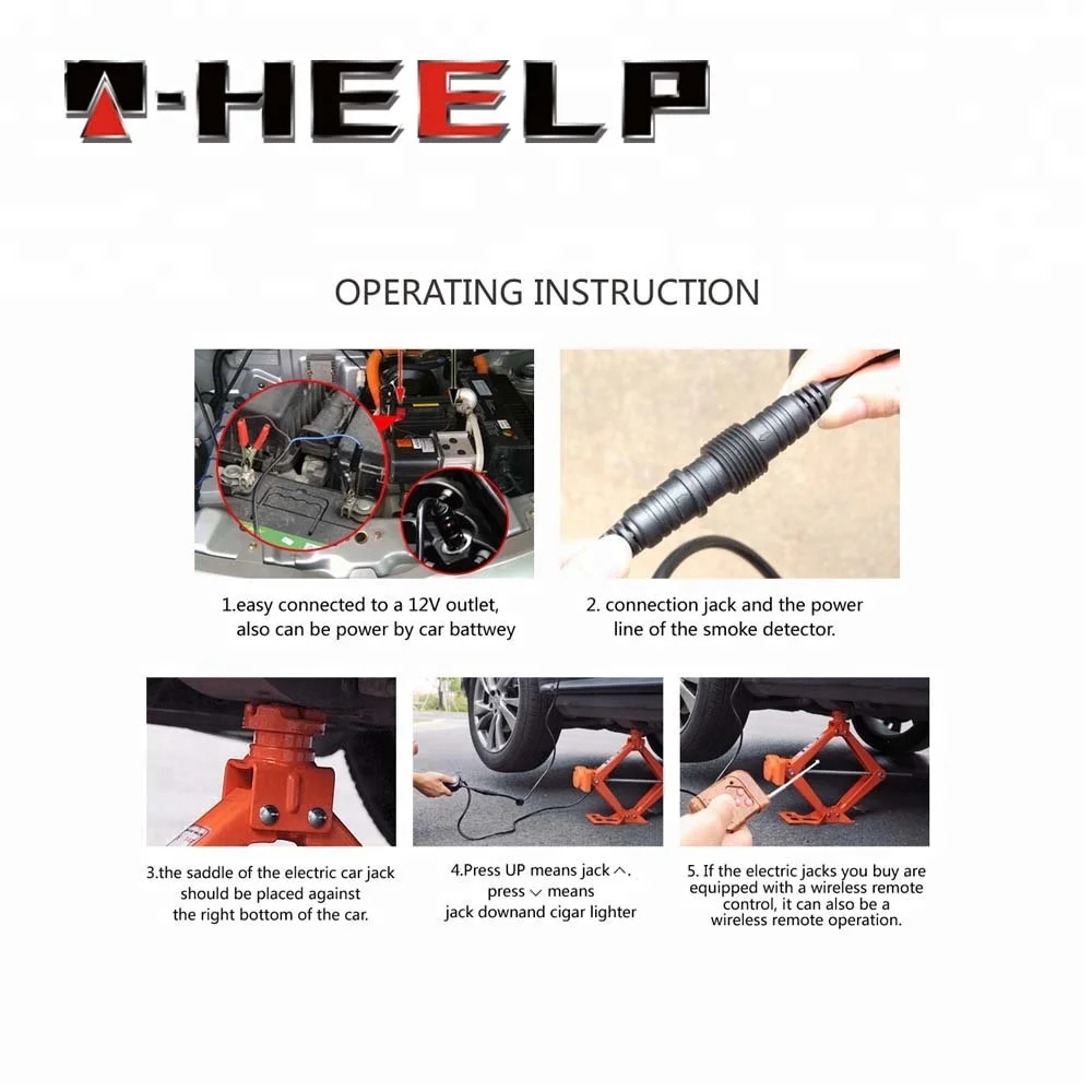 Высокоэкономичный 12 вольт электрический ножничный Автомобиль Джек combo Цена