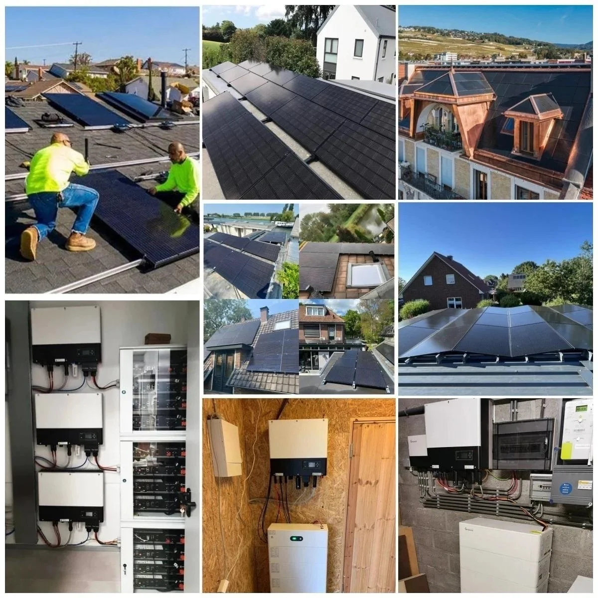 Hybrid Solar System 6kw Kit - Complete & Efficient