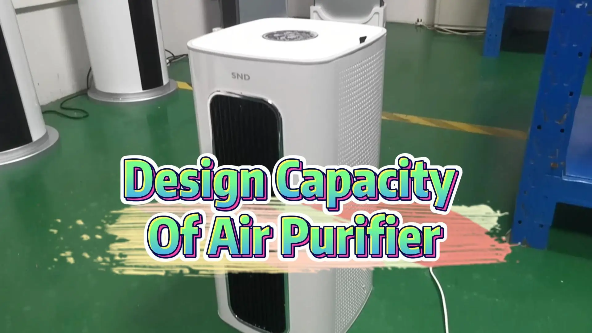 Double Hepa Filter Air Purifier For Hotel Cadr 800m3/h Hepa Air