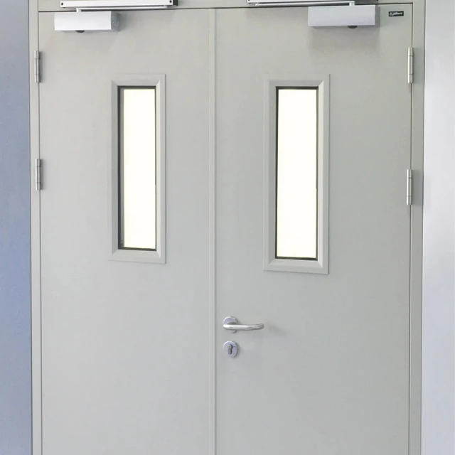 For UL Certified Fire-Resistant Security Emergency Exit Door Swing Style for Interior Use Apartments Hotels Steel