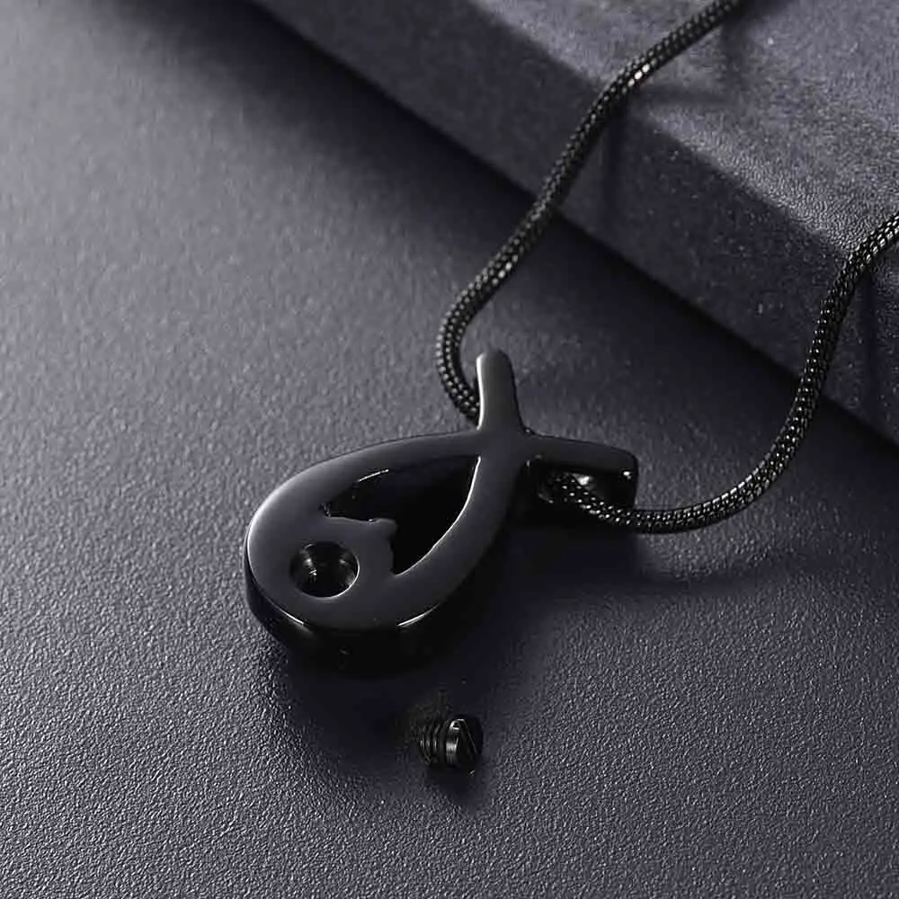 Cremation jewelry Irregular cremation urn necklace to commemorate the dead relatives/pets used for cremation funerals