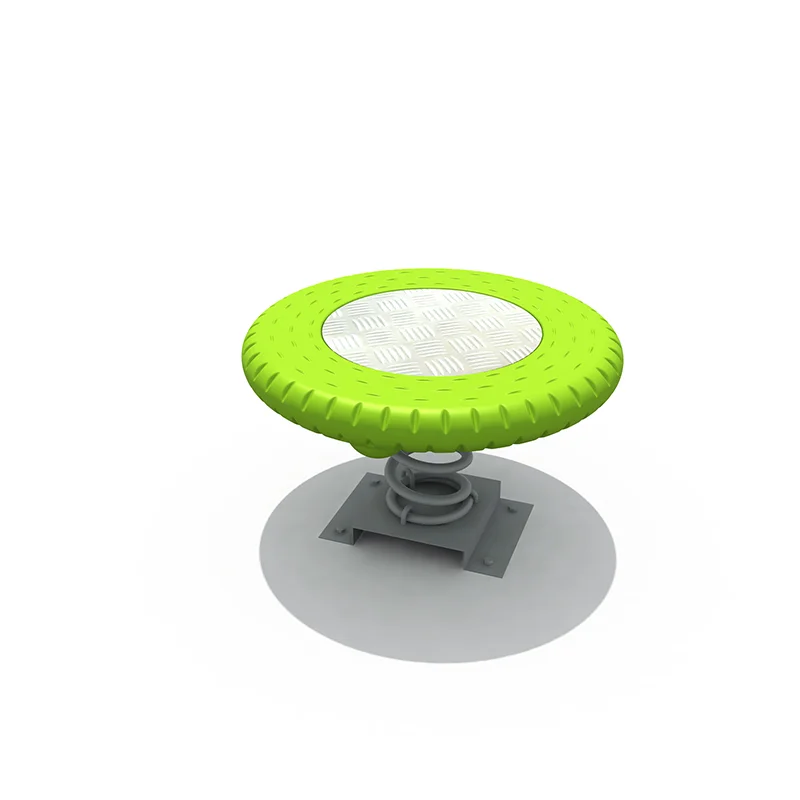 Children's spring seats Outdoor playground equipment plum blossom pile can be customized according to the site design