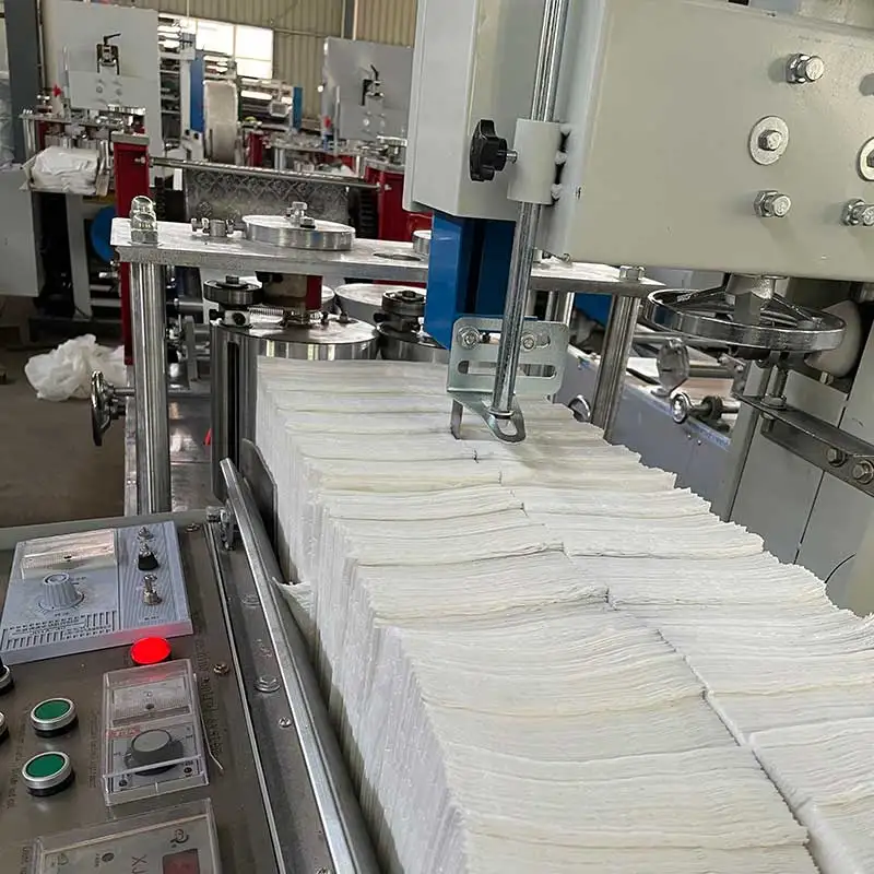 High Quality and Fully Automatic Serviette Napkin Machinery Napkin