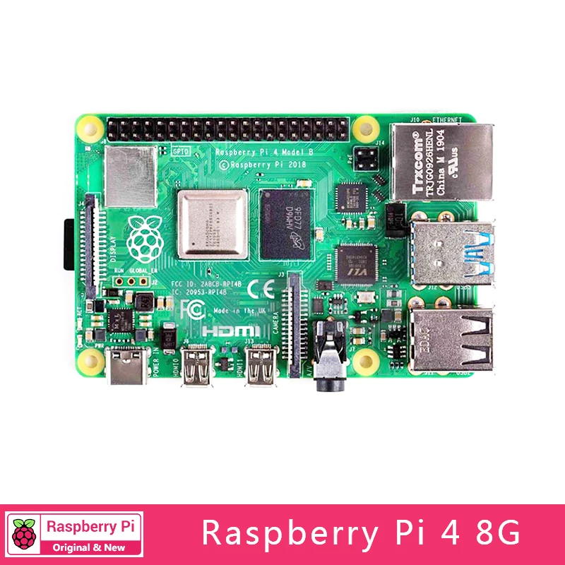 Raspberry Pi 4 Model B 1gb 2gb 4gb 8gb Ram Kit Original Official ...