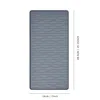 Gray drainage mat-water wave pattern
