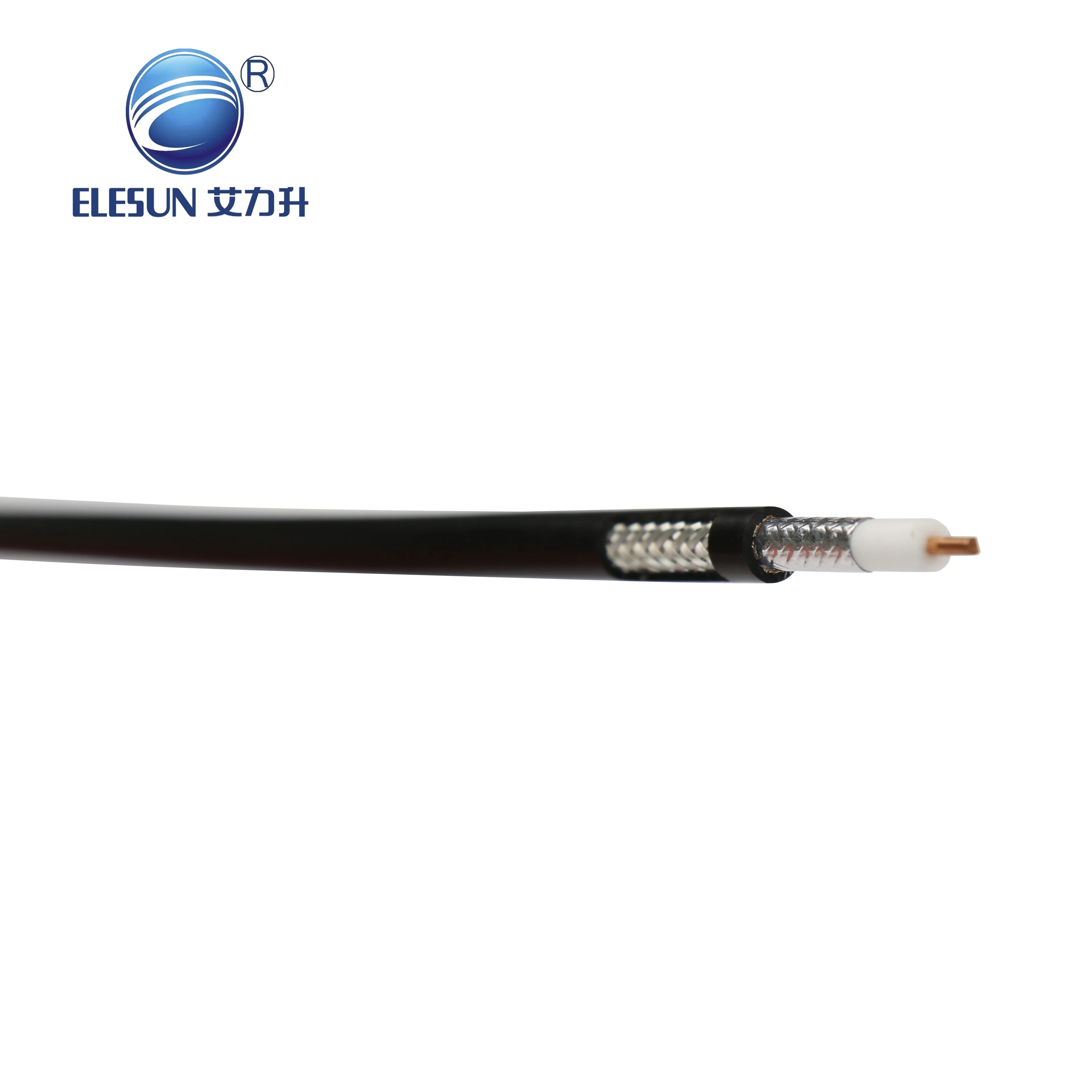 Reliable Supplier Good Quality 50Ohm Low Loss ALSR400 Coaxial Cable 8D-FB Coaxial Cable for Antenna